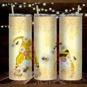 Honey Bee Gnome 20oz Tumbler